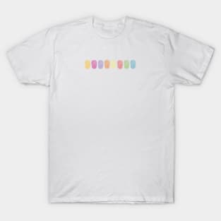 Colorful finger prints T-Shirt